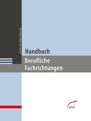 cover image of Handbuch berufliche Fachrichtungen